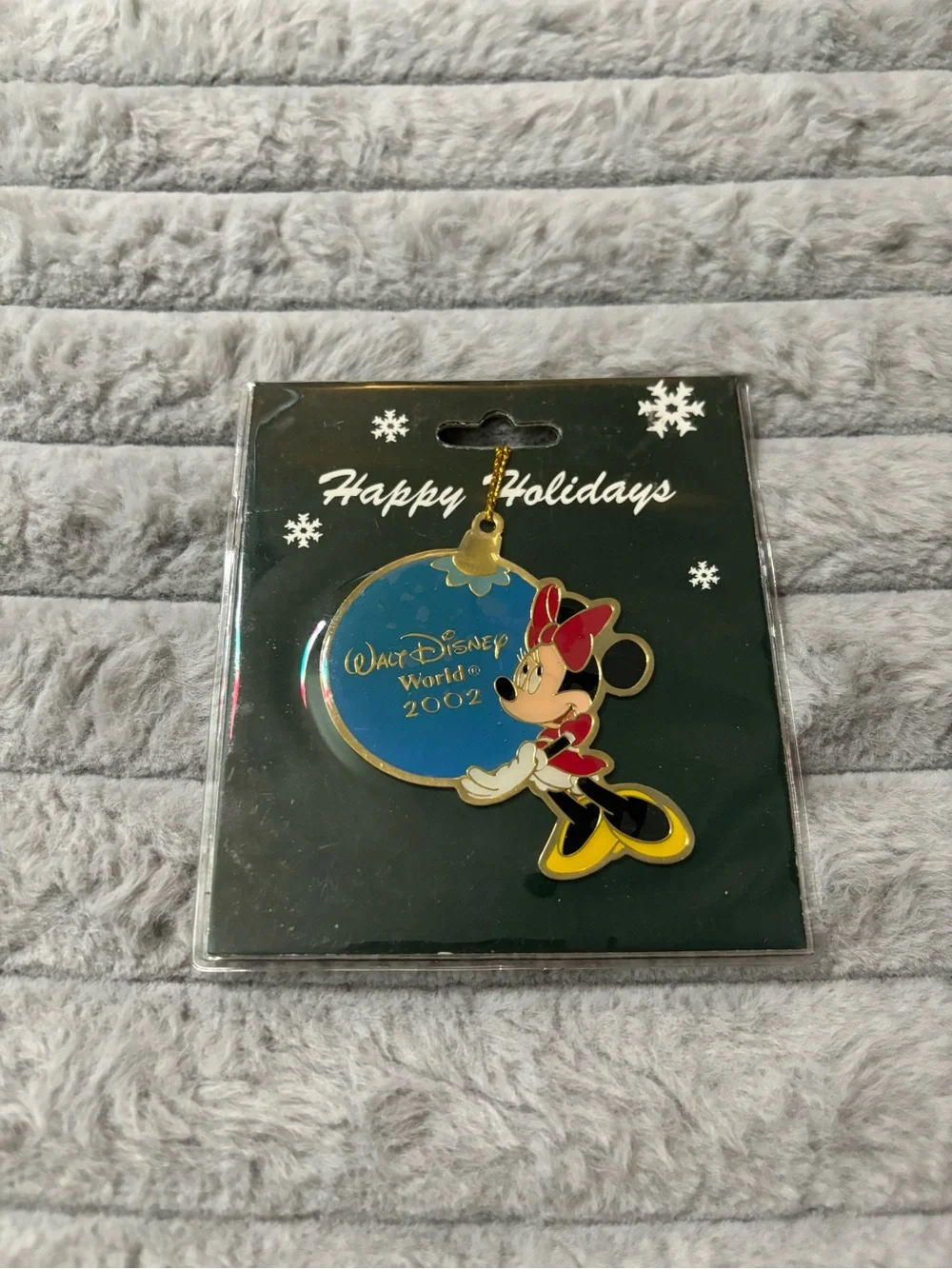 New in Package Walt Disney World Minnie Mouse Ornament 2002